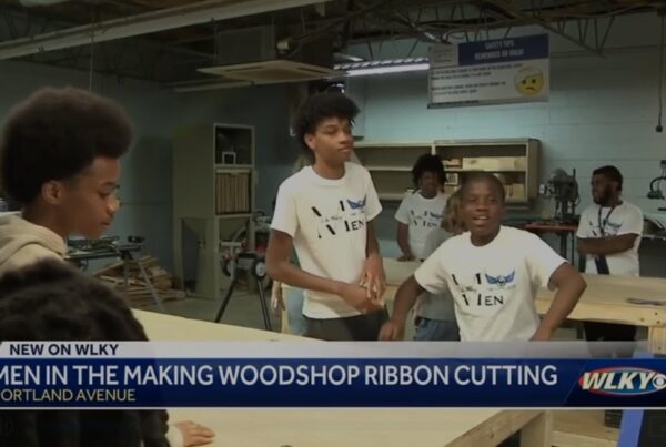 Men in the Making celebrates opening of new wood shop in Louisville
